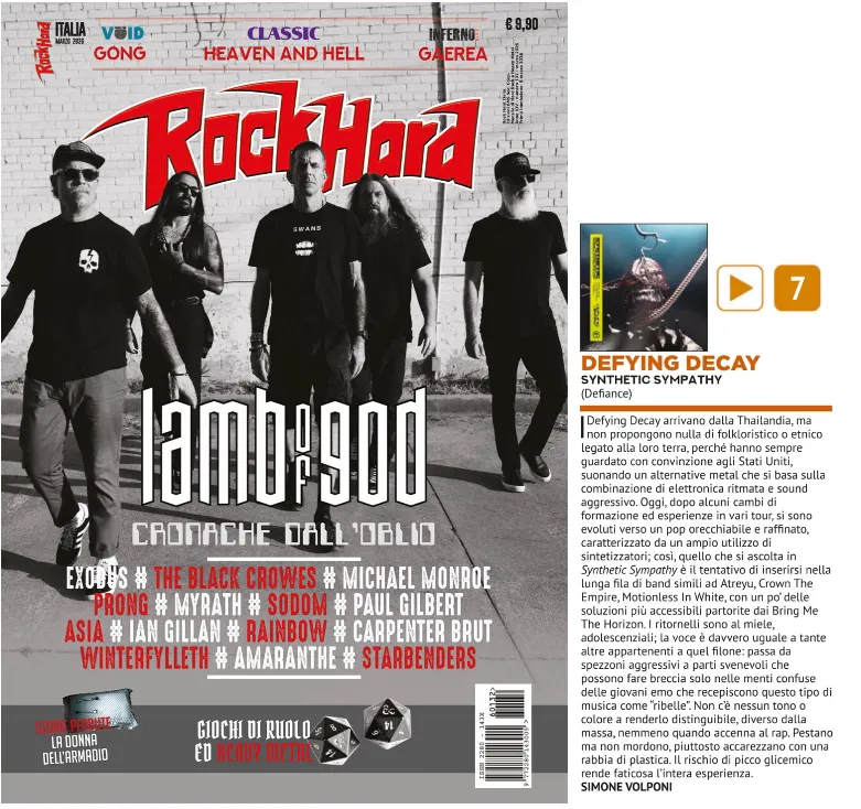 Rock Hard Italy — Defying Decay review